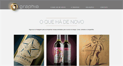 Desktop Screenshot of graphiadesign.com.br